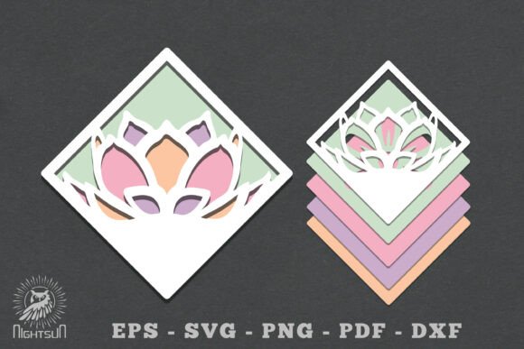 Flowers Layered Papercut SVG 10 Review