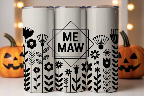 Me Maw Floral Tumbler Wrap Review